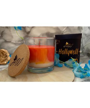 Hand-Poured Scented Marble Candle - Long-Lasting 60 Hour Burn for Weddings Dinners and Home Decor - Elegant Blue D cor Piece - Buy Online on GoSupps.com