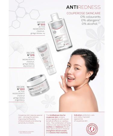 MINCER EST. PHARMA 1989 Mincer Pharma Anti-Redness Regenerating Moisturiser Uniform Colour Face Serum for Couperose Skin with Chestnut Ginkgo Biloba Centella Asiatica 30 ml - Buy Online on GoSupps.com