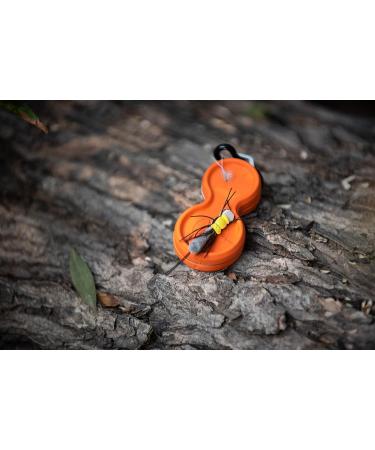 Duo Magnetic Fly Holder - Securely Holds Fishing Flies - Seville Orange - Buy Online on GoSupps.com