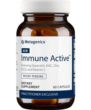 Metagenics Immune Active - Featuring Quercetin NAC Zinc EGCG and Vitamin C - 30 Servings