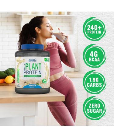 Applied Nutrition Critical Plant Protein Vanilla 1800g Vanille 1800g - Buy Online on GoSupps.com
