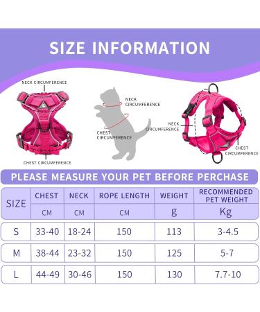 Buy Tikxlafe Adjustable Cat Dishes with 150cm Leash - Pink Cat Linen Set for Kittens - Buy Online on GoSupps.com