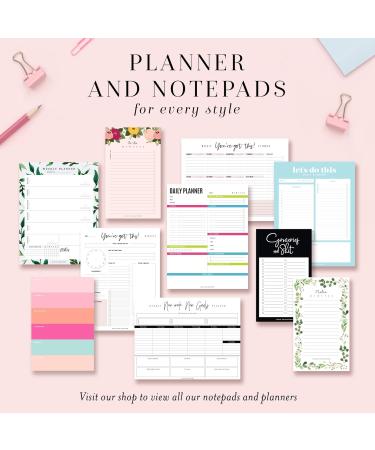 Bliss Collections To Do List Notepad - Productive AF Magnetic Weekly & Daily Planner for Organizing Grocery Lists Appointments & Reminders | 4.5x7.5 (50 Sheets) - International Shipping Available - Buy Online on GoSupps.com