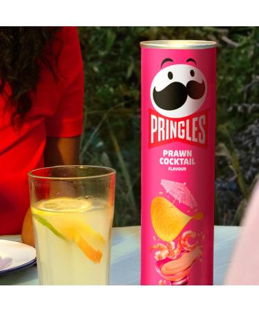 Pringles Prawn Cocktail Flavour Crisps 185g - Buy Online on GoSupps.com
