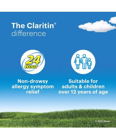 Claritin Allergy Medicine 24-Hour Non-Drowsy Relief 10 mg 30 Tablets - Buy Online on GoSupps.com