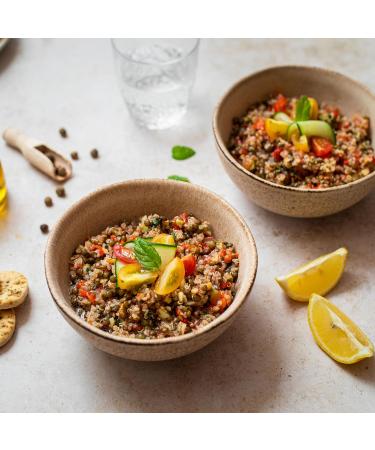 Yupik Organic Green Lentils 1kg Non-GMO Vegan Gluten-Free Kosher Raw Source of Fiber Iron & Protein Fiber & Iron Ideal for Soups Salads & Plant-Based Meals 1 kg (Pack of 1) - Buy Online on GoSupps.com