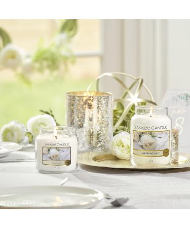 Yankee Candle Wedding Day - Large Scented Candle in Glass | Up to 150 Hours Burn Time - Buy Online on GoSupps.com
