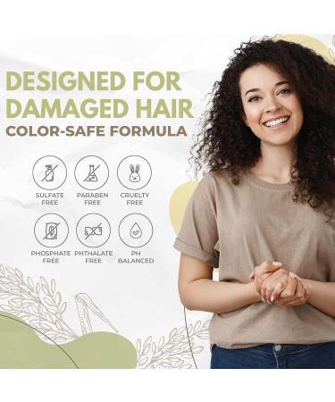 Buy Black Rice Water Shampoo Bars - Natural Hair Growth & Shine | Set of 2 - Sulfate-Free with Argan Oil & Murumuru Butter - Buy Online on GoSupps.com