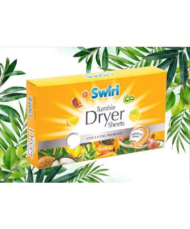 4 x Tropical Tumble Dryer Sheets Pack Of 35 Fabric Conditioner Laundry Aid Anti Static Sheets - Buy Online on GoSupps.com