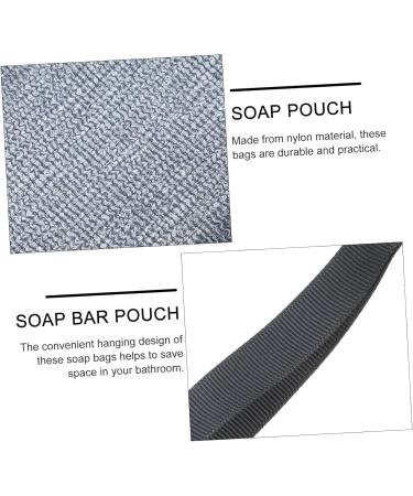AUTSUPPL 4pcs Soap Bag Soap Holder Mesh Bags Baggies Soap Pouch for Bar Soap Bar Soap Scrubber Soap Net Nylon - Buy Online on GoSupps.com