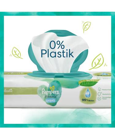 Pampers Harmony Baby Wet Wipes 144 Towels (3 x 48) | Gentle Skin Protection with 99% Water Ideal for Delicate Skin - Buy Online on GoSupps.com