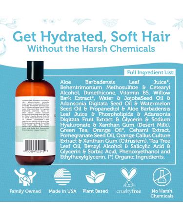 Era Organics Advanced Tea Tree Conditioner - Sulfate-Free for Dry Scalp & Hair Relief | For Men & Women - Buy Online on GoSupps.com