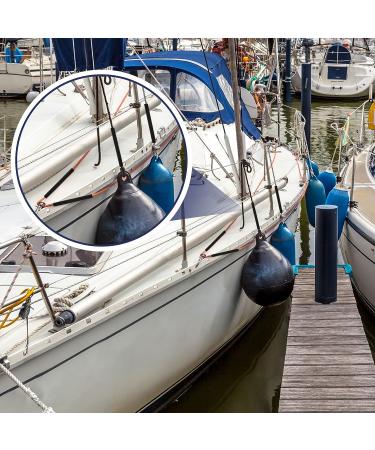 Removable Dock Line Chafe Guard - 14 Inches Length - Black Rope Chafe Guard for Boat - Buy Online on GoSupps.com