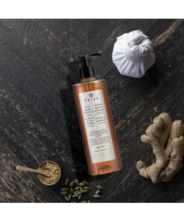 Prija Vitalizing Shower Gel & Shampoo with Ginseng - Vegan Dermatologically Tested Eco-Friendly - 12.84 fl oz - Buy Online on GoSupps.com