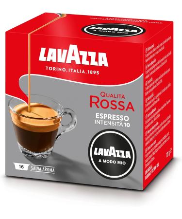 Lavazza Modo Mio Espresso Red Quality 256 Espresso Coffee Capsules Medium - Buy Online on GoSupps.com