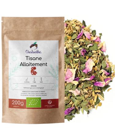 Chabioth Chabioth - Organic Breastfeeding Herbal Tea 200g - Made in France - promotes lactation - infusion Fennel anise Fenugreek