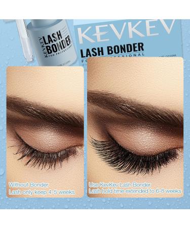 Buy KevKev 20ml Lash Bonder - Super Accelerator for Eyelash Extensions Professional Adhesive Sealer Extend Retention Reduce Fumes Water & Oil Proof - Buy Online on GoSupps.com