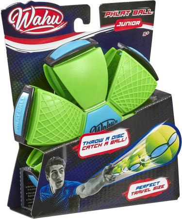 Wahu Phlat Ball Junior Green - Transforming Flying Toy for Kids - Frisbee Disc that Turns into a Ball - Buy Online on GoSupps.com