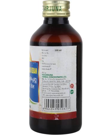 NAGARJUNA Dhurddhoorapathraadi Keram -200 ML with Free Pachak Methi Multicolour - Buy Online on GoSupps.com