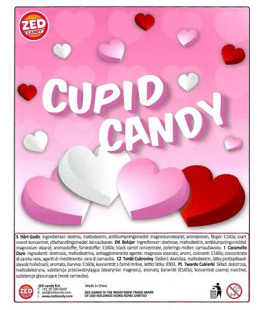  pin24shop 500 g de c urs de glucose Cupid Hard Candy Hearts - Buy Online on GoSupps.com