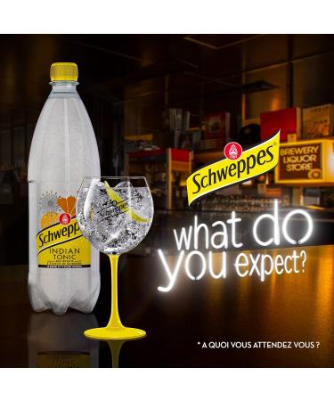 Schweppes Indian Tonic 1L - With quinquina bark extracts - Buy Online on GoSupps.com