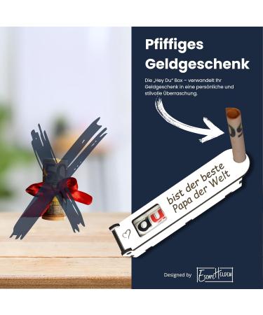 Best Dad in the World - Personalized DUPLO Chocolate Bar Gift Box with Banknote Compartment | International Shipping - Buy Online on GoSupps.com