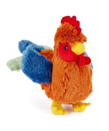 Zappi Co Children's Soft Cuddly Plush Toy Animal - Perfect Perfect Soft Snuggly Playtime Companions for Children (12-15cm /5-6") (Cockerel) One Size Cockerel