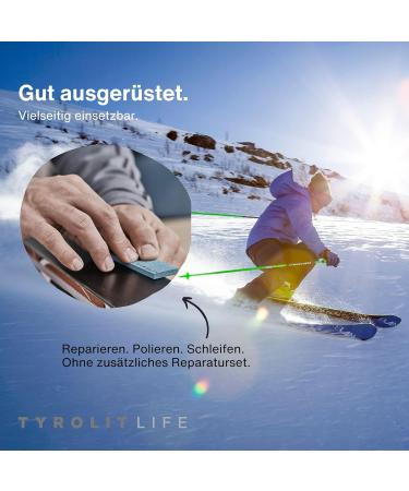 Tyrolit Life Premium Elastic File Set - Ski & Snowboard Edge Grinder for Perfect Tuning - Buy Online on GoSupps.com