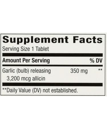 Nature's Way Garlicin Cardio Odor-Free 60 Tablets - Heart Health Supplement - Buy Online on GoSupps.com