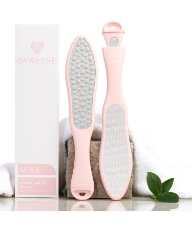 Dynesse corneal remover corneal file footfish hornhaut trash.3-in-1 with integrated mini file.No cut.Professional.Stainless steel with laser cut technology.Premium corneahobel pink