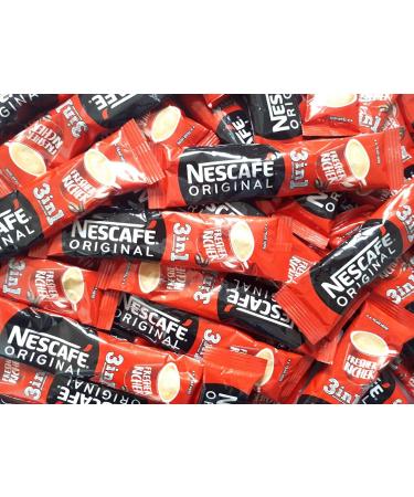 Nescafe 3in1 Original EU Made Instant Coffee Sachets - 200 Sachets, Long Expiry Date - Buy Online on GoSupps.com