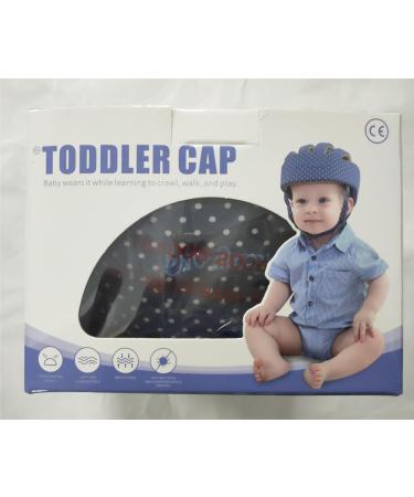 IULONEE Baby Helmet Toddler Protective Hat | Adjustable Safety Headgear for Infants | Elegant Blue - Buy Online on GoSupps.com