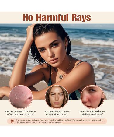 CLFJLXYX Tanning drops to drink 2025 selftanning drops for sunless tanning improve natural complexion melanin boost without sun damage for all skin types 60ml - Buy Online on GoSupps.com