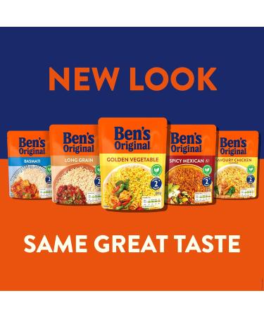 Ben's Original Egg Fried Microwave Rice 250g - Quick & Delicious Meal in Minutes - Buy Online on GoSupps.com