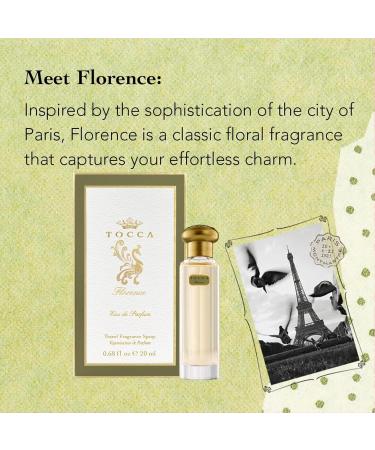 Tocca Florence Perfume for Women 0.68 oz (20 ml) - Classic Floral Bergamot Pear & Gardenia Fragrance 0.68 Fl Oz (Pack of 1) - Buy Online on GoSupps.com