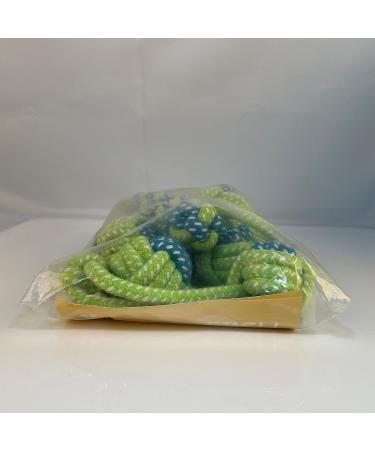 Etaccu Dog Toys Set 8 Indestructible Cotton Rope Toys for Small Dogs | Interactive Puppy Toys (Green) - Buy Online on GoSupps.com