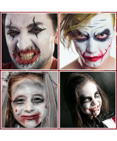 Halloween Makeup Kit | Fake Blood Gel Scar Wax Face & Body Paint | Special Effects Clown Zombie Vampire Makeup International Shipping Available - Buy Online on GoSupps.com