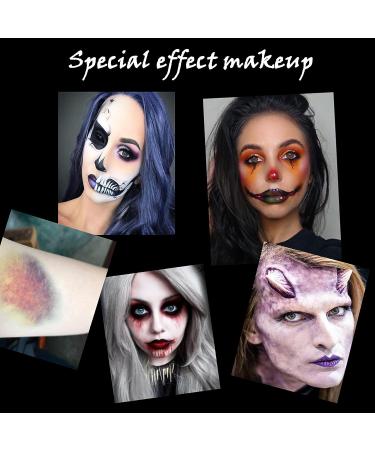 Maydear Alcohol Activated Face and Body Paint Palette - 6 Special Effects Colors for Makeup Artists - Buy Online on GoSupps.com