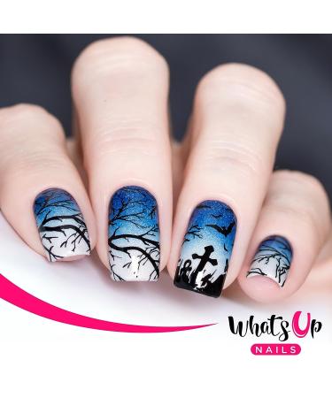 Gothic Affection B031 Stamping Plate for Halloween Nail Art | Whats Up Nails - Buy Online on GoSupps.com