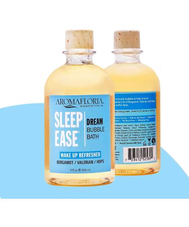 Aromafloria Sleep Ease Bubble Bath 9.0 FL Ounce - Bergamot, Valerian, Hops | Relaxing & Calming - Buy Online on GoSupps.com