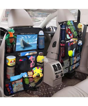 Buy Aiqinu Waterproof Car Backrest Protection & Organizer - 2 Pack Black Oxford Cloth Seat Organizer for Kids | Ample Storage Space & Easy Care - Buy Online on GoSupps.com
