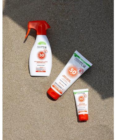  DERMOLAB Dermolab - Sunscreen for face and body high protection SPF 50+ for fair and delicate skin neutralizes skin aging and UVA rays water-resistant tested - Buy Online on GoSupps.com