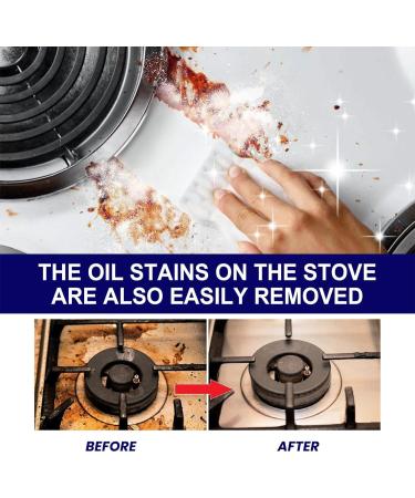 FOCCAR Kitchen All Purpose Cleaning Powder - Kitchen Cleaning Powder 150g Degreaser Cleaner Heavy Duty For Pots And Pans Oil Stain Grease Remover For Range Hood Oven - Buy Online on GoSupps.com