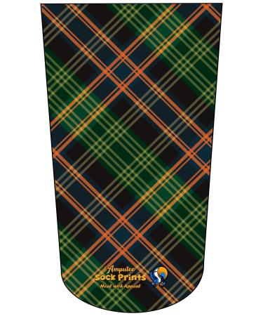 Amputee Sock BTKA Tartan V1 3PLY Amputee Stump Sock