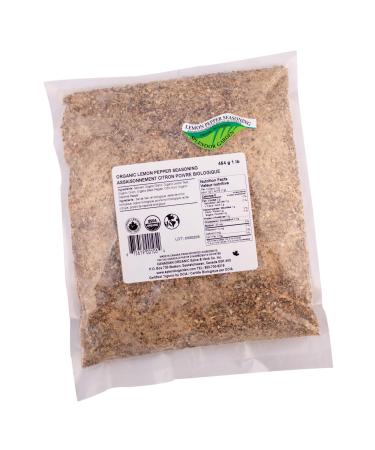Splendor Garden organic Lemon Pepper Seasoning 454.0 Gram 454 g (Pack of 1)
