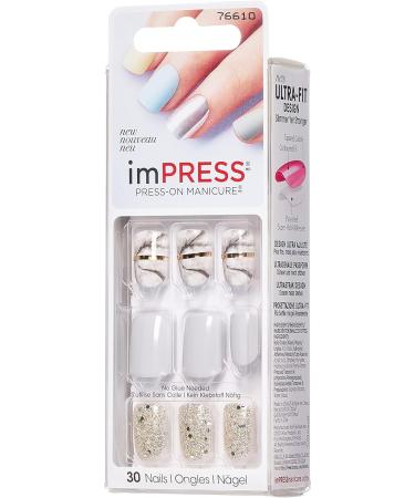 KISS imPRESS"Yeah Boy" Short Length Press-On Manicure Nails - Buy Online on GoSupps.com
