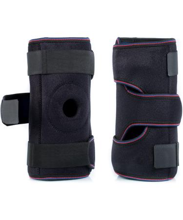 Hinged Knee Support Brace by Soles - Award-Winning Adjustable Neoprene Patella Brace for Maximum Comfort & Durability - Ideal for Daily Use & Sweat-Free Compression - Buy Online on GoSupps.com