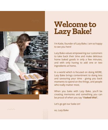 Lazy Bake Chocolate Chip Cookie Mix. Create Soft And Chewy Chocolate Chip Cookies At Home. Dessert And Snacks For Kids. 100% Made in Canada. 429g (Pack of 1) - Buy Online on GoSupps.com