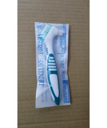 Double Bristle Head Toothbrushes for Dental Care | Prostheses Cleaning | Ergonomic & Multi-Layered Bristles - Shop Internationally - Buy Online on GoSupps.com