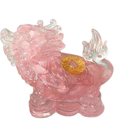 Dragon Turtle Figurines Crystals and Stones Natural Amethyst Room Decor Rose Quartz Moonstone Labradorite Home Room Desk Decoration (Color : Obsidian Size : 1PC) 1PC Obsidian - Buy Online on GoSupps.com